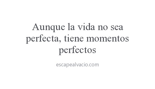 Esta es mi realidad . . .