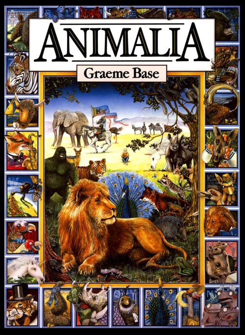 sign5l: 000412. Graeme Base - Animalia (1986) www.graemebase.com