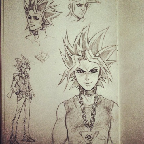 littleluxray:Some more Yu-Gi-Oh doodles because I can’t get enough of it (help me- no don’t… I like 