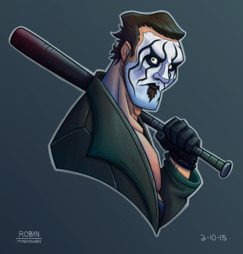Little doodle of Sting. (another old gift for @charliehaas-haas-of-pain.)