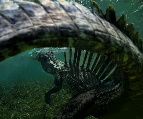 legacy-of-the-magnum-opus7: Spinosaurus Aegyptiacus Silvia Pasqualetto