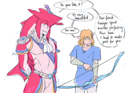 anxioussailorsoldier:    never doubt sidon’s fanatic love for link. :)