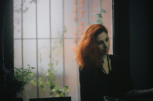 This girl is both my model and apprentice and she is amazing at both and cute af.