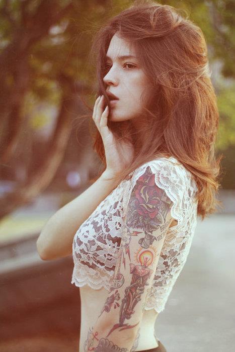 Porn fuckyeahgirlswithtattoos:  Ira Chernova photos