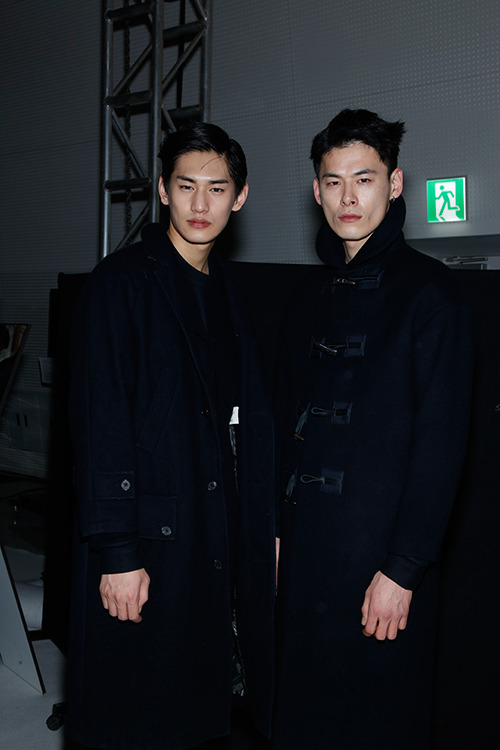 jaebum-blog-deactivated20200813:  backstage at roliat f/w 2014 