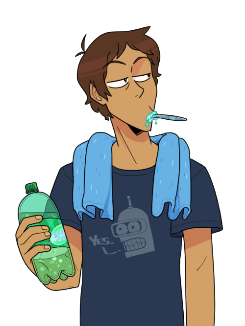 XXX I think of lance as the drake to pidge and photo