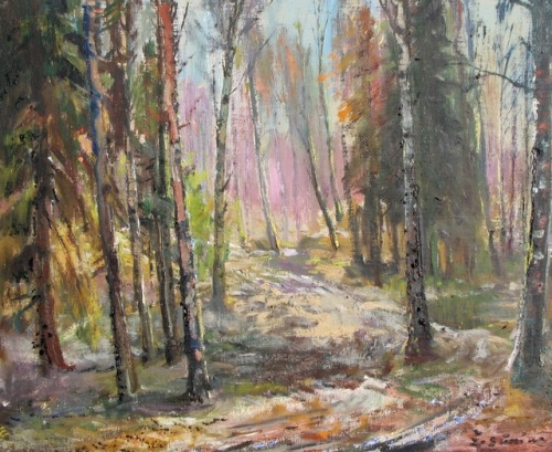 Žanis Sūniņš (1904-1993)Meža celiņš // Forest Trail 