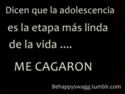 behappyswagg:  Nos cagaron cabroh 