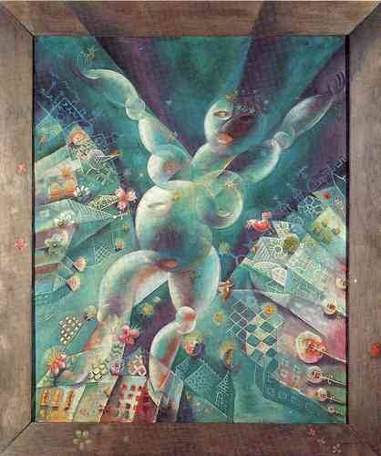 artist-dix: Moon Woman, 1919, Otto Dix