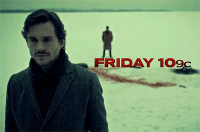 nbchannibal:  Zip up your plastic murder suits. Friday is going to be a bloodbath.