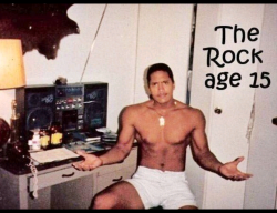 phattygirls:  THE ROCK #TBT