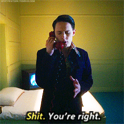 spicywatson:  Dirk + swearing[Edit] Bonus:
