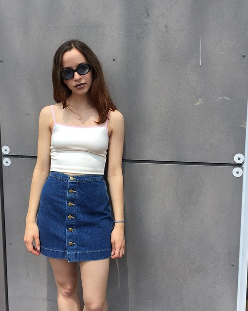 americanapparel:  Taylor from our New Haven store is wearing the #NewAndNow Disco