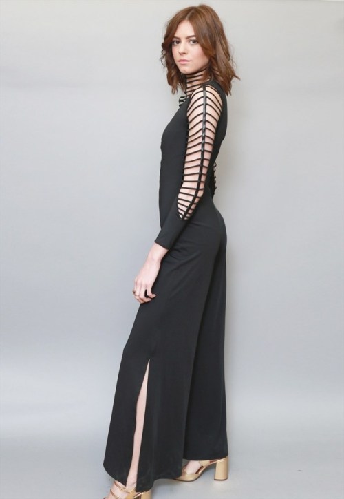 Vintage 1980&rsquo;s Amazing Black Caged Flared Jumpsuit | Peekaboo Vintage | ASOS Marketplaceht