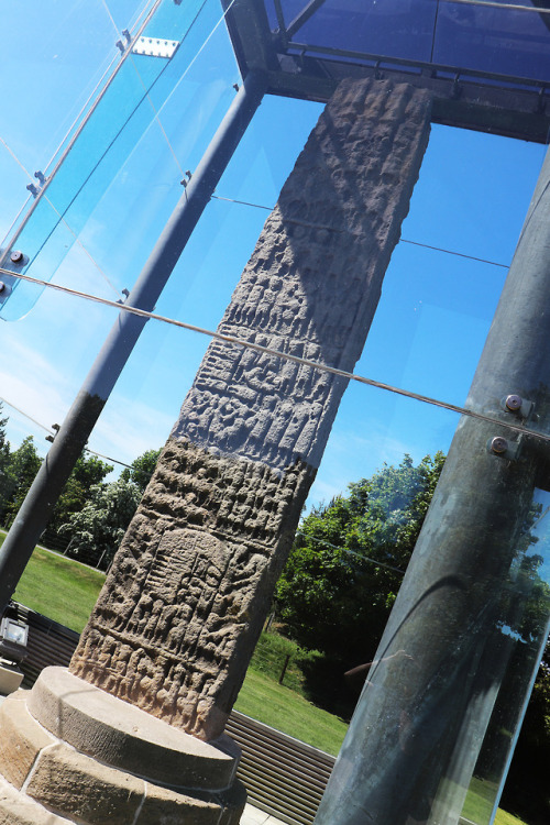 ‘Sueno’s Stone’ Pictish Monument, nr Inverness, Scotland, 27.5.18.‘Sueno’s Stone’ is a Pictish monum