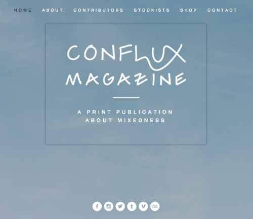 ATTENTION, WORLD! We now have a pretty new website where you can *ORDER OUR FIRST ISSUE ONLINE*