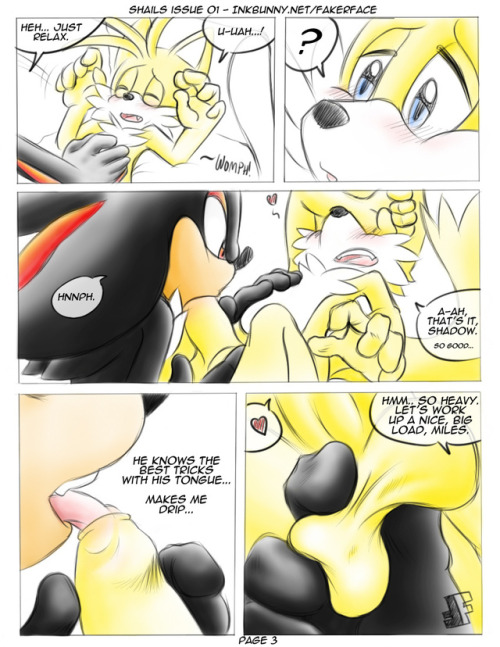 fluffygaysonicporn: Comic: ShailsArtist: FakerFaceLove this Comic so much &lt;3