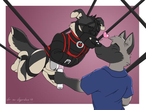 A pair of Valentine’s commissions for norm and Drake McCloud of FA!