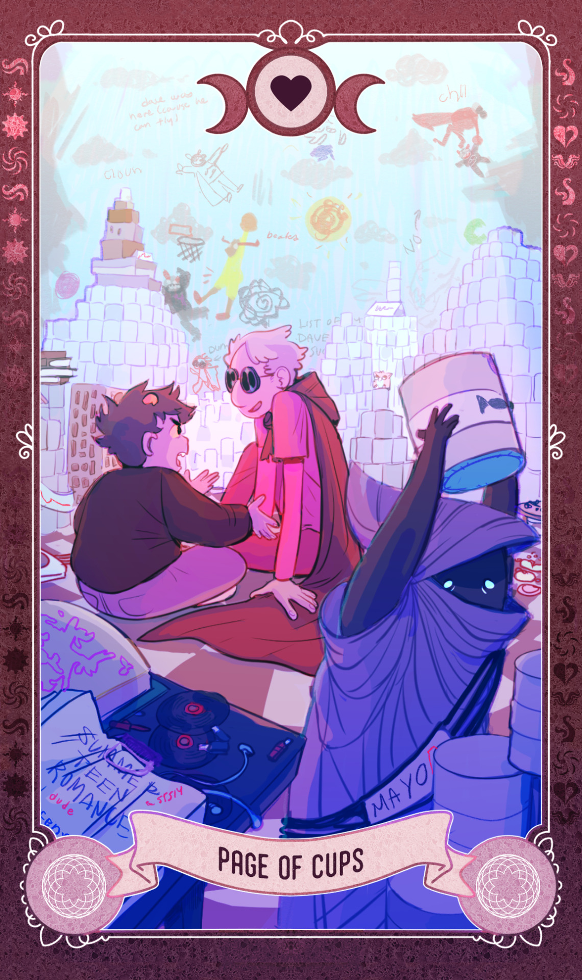 act6tarotproject: THE ACT 6 TAROT ANTHOLOGY: THE MINOR DECK (PAGES) Page of Wands