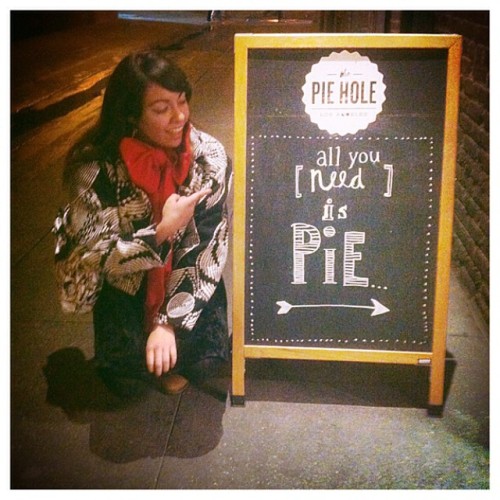 I&rsquo;m in love with Pie. #pie #piehole #ayouneedispie #mylife #myonetruelove #nomnomnom #yumm