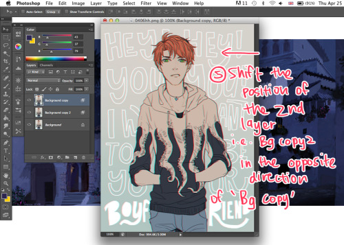 Cause some people asked me how to do that 3D effect OH that hoodie is reffed off that octopus hoodie