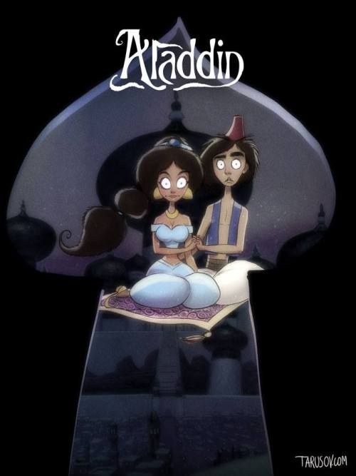 ultradude13:  (via If Tim Burton Directed Classic Disney Movies)  This is wrong on so many levels!