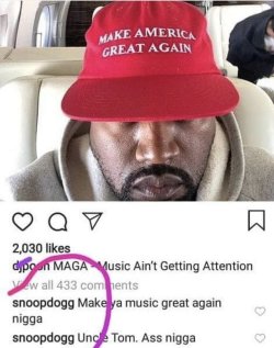 deedopest: kingjaffejoffer:  galacticpimp:  urban-hieroglyphs:   kingjaffejoffer:  Snoop the Goat  He didn’t!!!😂   Snoop hasn’t made a great album in 15 years and has become an Uncle Tom himself. Life is crazy.  Blocked for multiple incorrect trash