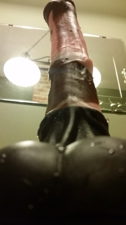 nsfwfurryfun:  People kept asking for pictures of my stallion dildo :P