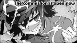 va-jo:  Since previous batch of commission are almost done, I open commission again.  ★Options 　◆Monochrome 60$ 　　　■Secondary options 　　　　　・An additional character +50$          　・NSFW +10$          　・Simple background