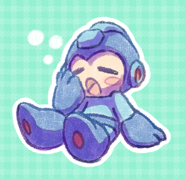 sissi-art:  a certain someone has been getting me into megaman so ofc i had to draw