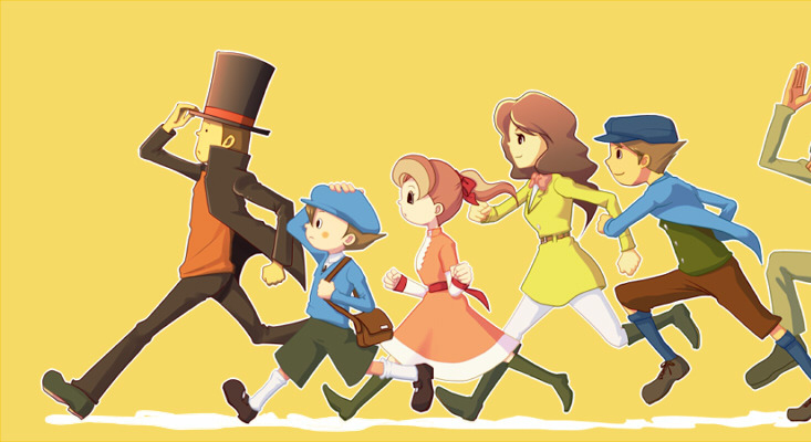 Ace Attorney Maki レイトン教授 Professor Layton