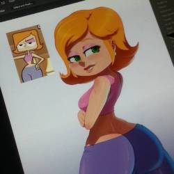 tovio-rogers:#DebbieTurnbull of #robotboy drawn up for #patreon full view and psd available there soon