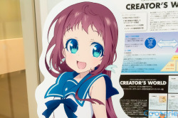 cooterie:  (via Nagi no Asukara: Manaka Mukaido Lifesize Cardboard Cutout (Nagi no Asukara Museum) - Cooterie) 