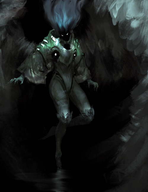 madcat-world: Sketch: angels (1 of 2) - Mikhail Palamarchuk