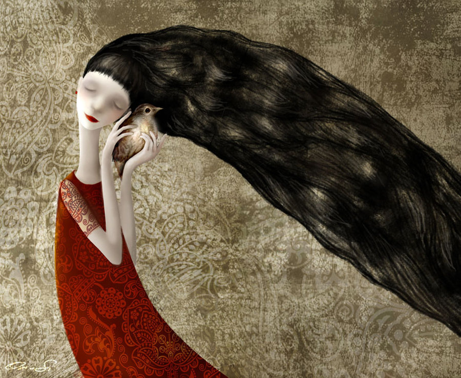 coffeenuts:  little bird by lvvvvvvvvvvl 