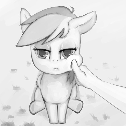 ponylicking:  staring dash  owO