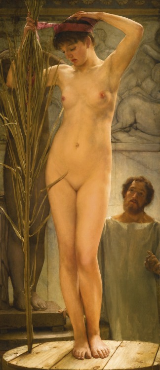 monsieurleprince:Sir Lawrence Alma-Tadema (1836 - 1912) - The sculptor’s model