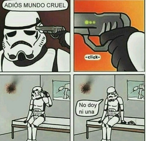 Mundo cruel.