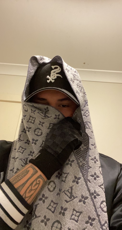 uk drill lv scarf drip