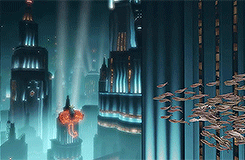 rapturecity: thewritersramblings:   To build a city at the bottom of the sea! Insanity. But where else could we be free from the clutching hand of the Parasites? Where else could we build an economy that they would not try to control, a society that they