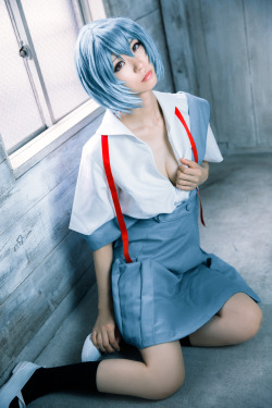 cosplayjapanesegirlsblog:    Evangelion -Rei