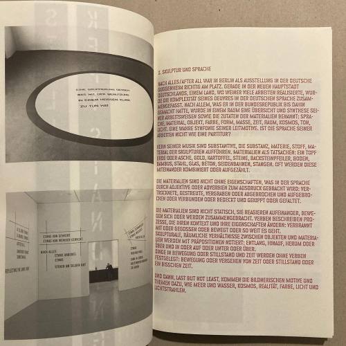 garadinervi: Lawrence Weiner: ‘Bent & Broken Shafts of Light’, Edited by Kunstmuseum Wolfsburg, 