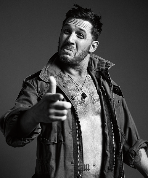 starlvrd - Tom Hardy photographed by Greg Williams for Esquire UK...