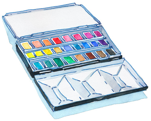 Mateusz Urbanowicz — Watercolours MAIN SET (48 colours): The set you