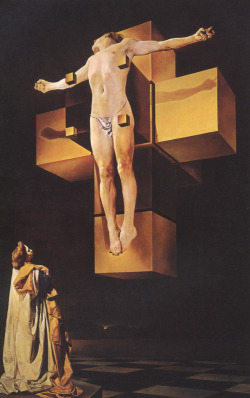 Crucifixion (Corpus Hypercubus), 1954 by