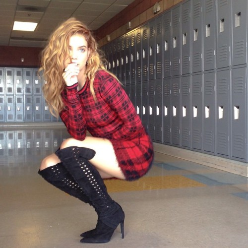bpalvinsource:  @revolveclothing; p is for palvin in plaid 