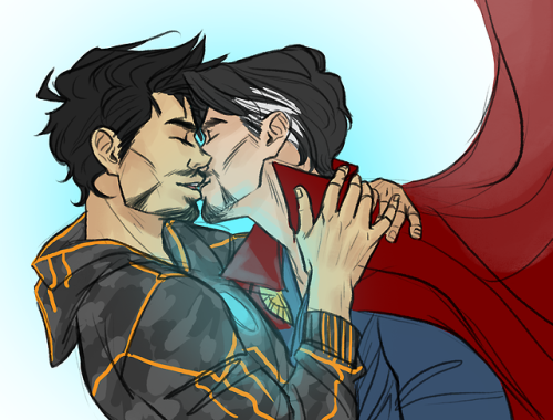 hello-shellhead:I haven’t really decided how I wanna draw Strange yet so I kinda hid him behind Tony