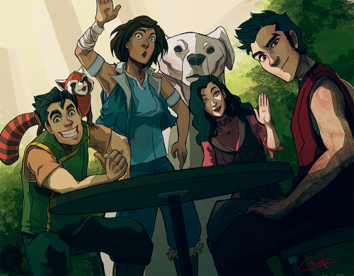 sailingmakorra:  Just Another Sunny Day in Republic City ©Ctreuse109