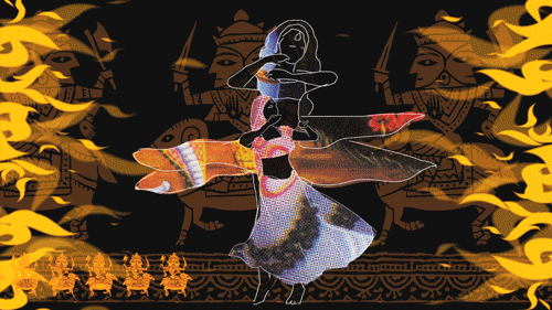 fasterpussycatgifgif: Sita Sings the Blues (2008). Dir. Nina Paley.