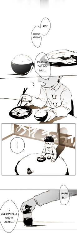 kidokon-kontsu: Tittle: Graduate, OsomatsuArtist: id=2130530 / @rusan23 (tumblr) Translation: @diago